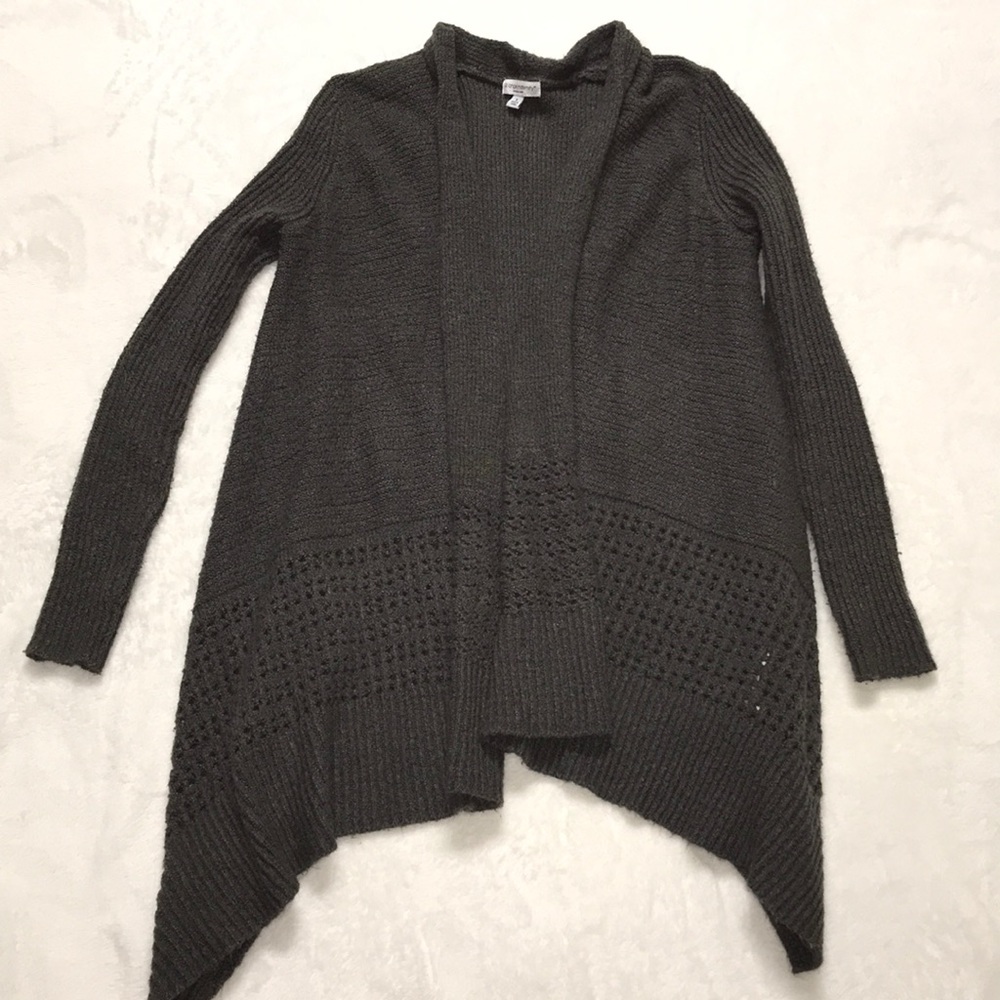 Grey cardigan